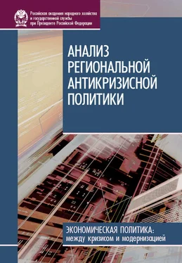 Наталия Зубаревич Анализ региональной антикризисной политики обложка книги