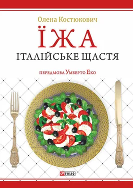 Олена Костюкович Їжа. Італійське щастя обложка книги