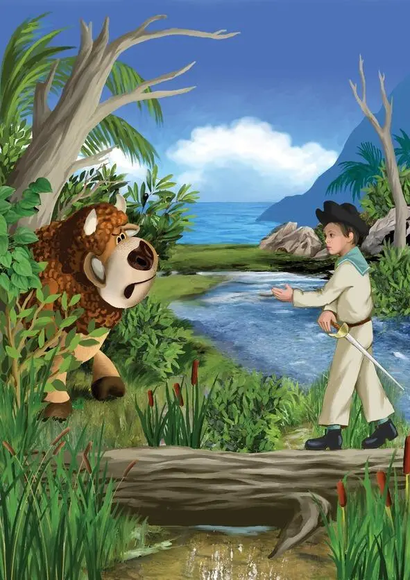 Mike thought it would be best to run from the beast but the stream was behind - фото 11