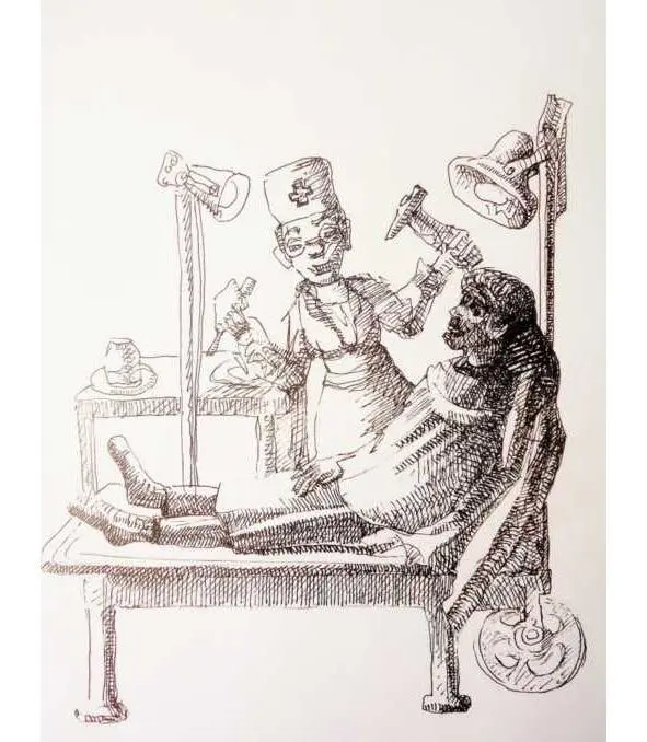 It was unforgettably painful Doctor started winding the nerve on the needle - фото 18