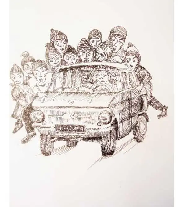Suddenly when they were in the middle of the hill they heard the sirens and - фото 22