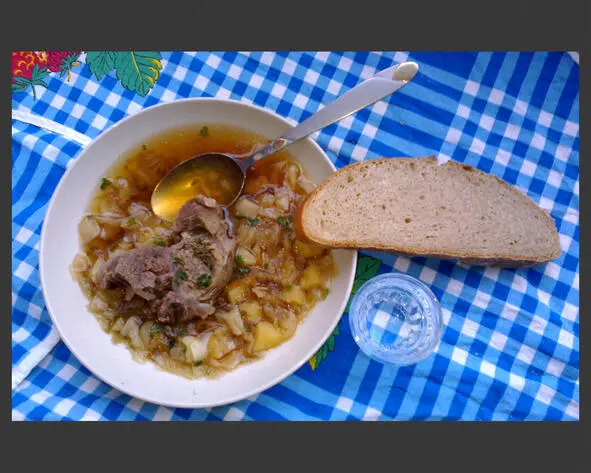 Good hot meal and snack for alcohol shchi cabbage soup As to why its exact - фото 2