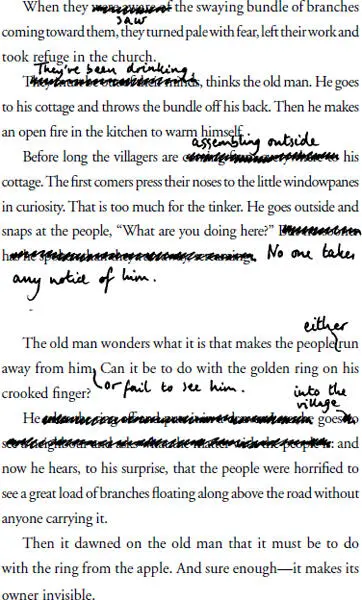THE VIXEN FOLLOWS THE SCENT OF CHICKEN down the lighted stone path between the - фото 3