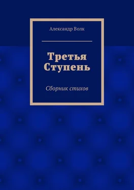 Александр Волк Третья Ступень обложка книги