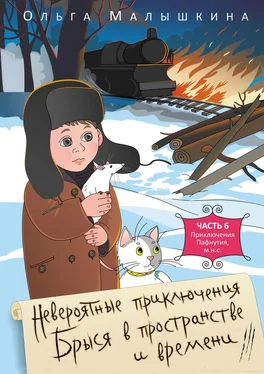 Ольга Малышкина Невероятные приключения Брыся в пространстве и времени. Часть 6. Приключения Пафнутия, м.н.с. обложка книги