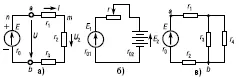 Рис 1 Примеры схем электрических цепей Электрические цепи постоянного тока - фото 1