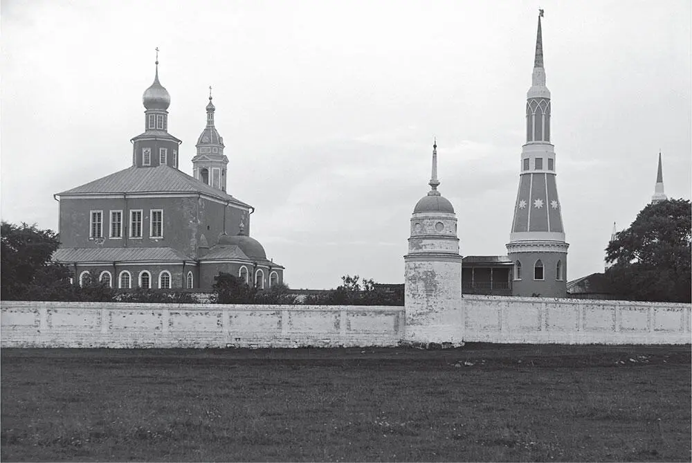 Голутвинский монастырь с юговостока Московская область 1912 г Опять - фото 3