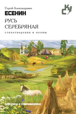 Сергей Есенин Русь серебряная. Стихотворения и поэмы обложка книги