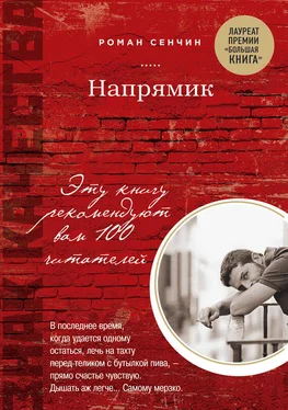 Роман Сенчин Напрямик (сборник) обложка книги