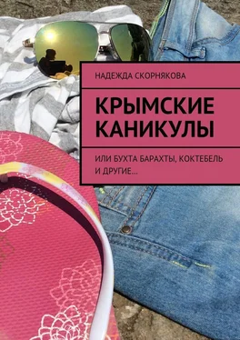 Надежда Скорнякова Крымские каникулы обложка книги