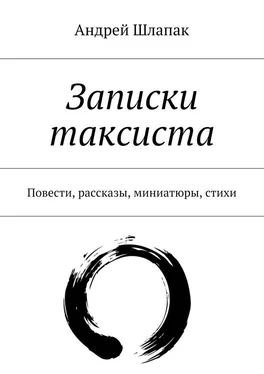 Андрей Шлапак Записки таксиста обложка книги