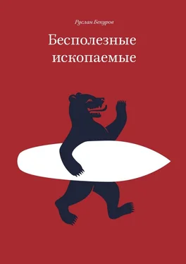 Руслан Бекуров Бесполезные ископаемые обложка книги