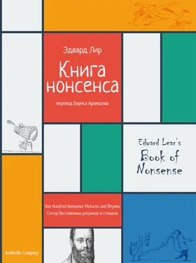 Эдвард Лир Книга нонсенса. Сотня бестолковых рисунков и стишков обложка книги