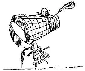 There was a Young Lady of Dorking Who bought a large bonnet for walking But - фото 54