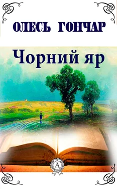 Олесь Гончар Чорний яр обложка книги