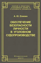 Александр Епихин - Обеспечение безопасности личности в уголовном судопроизводстве