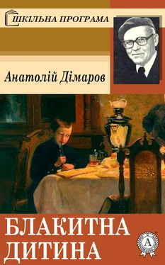 Анатолій Дімаров Блакитна дитина обложка книги