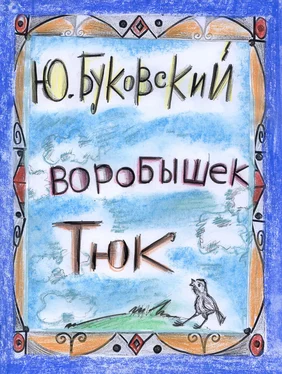 Юрий Буковский Воробышек Тюк обложка книги