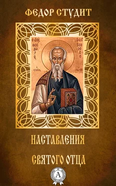преподобный Федор Студит Наставления святого отца обложка книги