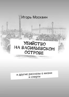 Игорь Москвин Убийство на Васильевском острове обложка книги