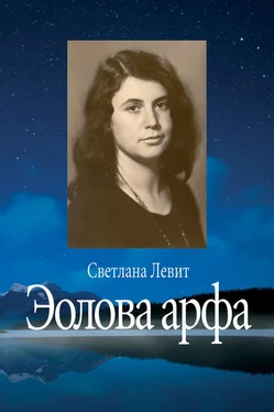 Светлана Левит Эолова арфа обложка книги