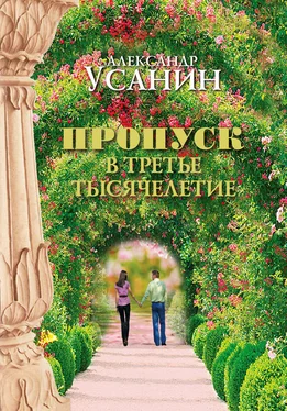 Александр Усанин Пропуск в третье тысячелетие обложка книги