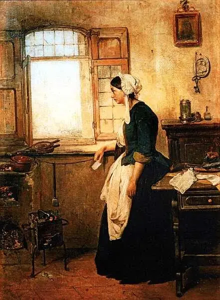 Доменико Индуно Женщина у окна XIX век Франческо Солимена 16571747 - фото 70