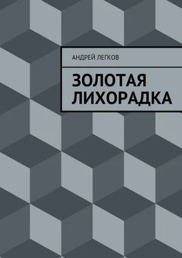 Андрей Легков Золотая лихорадка обложка книги