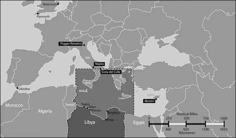Libya and the Unified Protector Joint Operating Area Libya showing the - фото 2