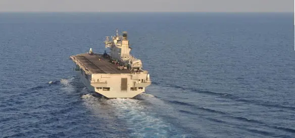 Approaching HMS Ocean Deck landing training Behind the Apache is a Sea King - фото 10