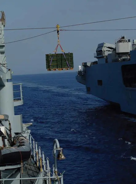 Hellfire resupply at sea July 2011 Published by the Ministry of Defence - фото 25