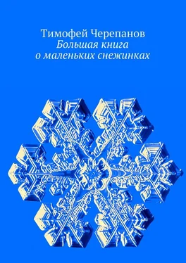 Тимофей Черепанов Большая книга о маленьких снежинках обложка книги