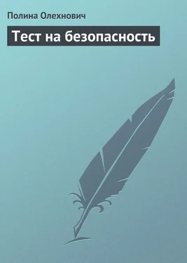 Полина Олехнович Тест на безопасность обложка книги