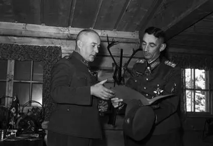General der Gebirgstruppe Eduard Dietl commander of the Army of Lapland - фото 14