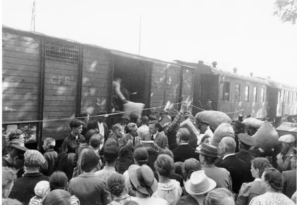 Replacing them in theory were ethnic Germans gathered from the areas ceded to - фото 23
