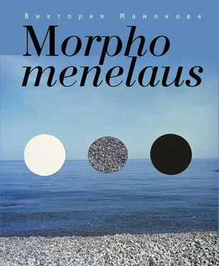 Виктория Мамонова Morpho menelaus обложка книги