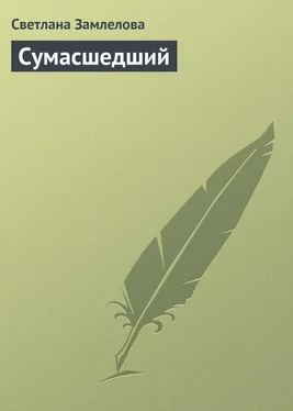 Светлана Замлелова Сумасшедший обложка книги