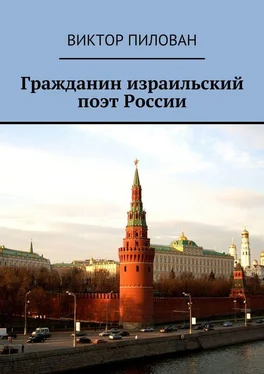 Виктор Пилован Гражданин израильский поэт России обложка книги