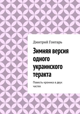 Дмитрий Гонтарь Зимняя версия одного украинского теракта обложка книги