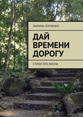 Марина Семченко Дай времени дорогу обложка книги