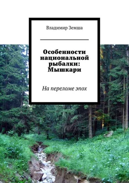 Владимир Земша Особенности национальной рыбалки: Мышкари обложка книги