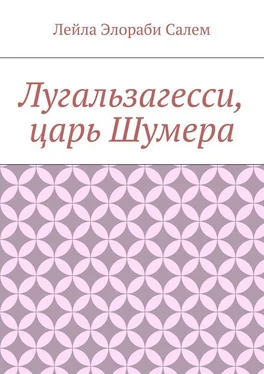 Лейла Элораби Салем Лугальзагесси, царь Шумера обложка книги