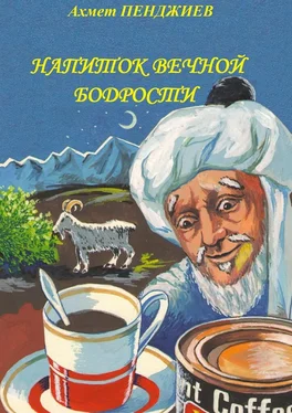 Ахмет Пенджиев Напиток вечной бодрости обложка книги