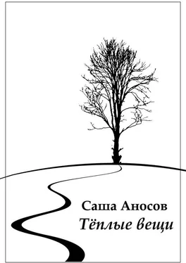 Саша Аносов Теплые вещи обложка книги