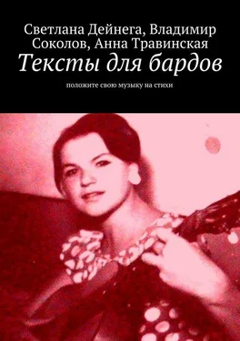 Владимир Соколов Тексты для бардов обложка книги