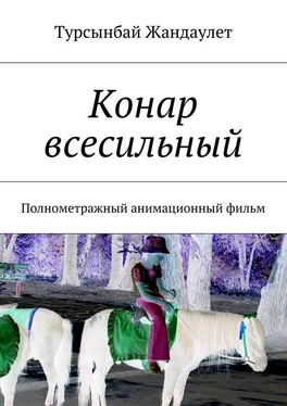 Турсынбай Жандаулет Конар всесильный обложка книги