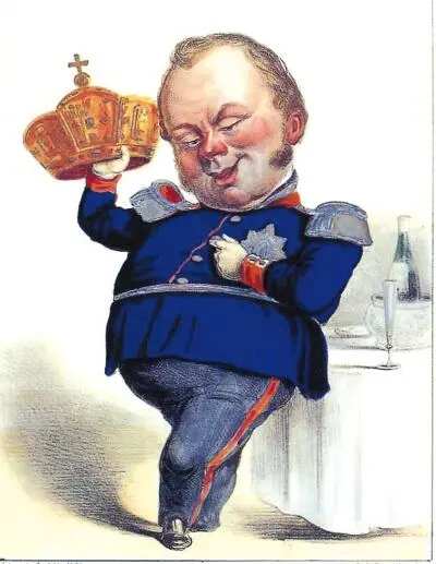 ФридрихВильгельм IV отказывается от императорской короны Карикатура 1849 г - фото 11