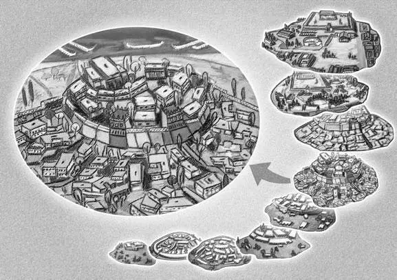 Fig 13According to Dörpfeld and Blegen the Trojan settlement is a kind of a - фото 13
