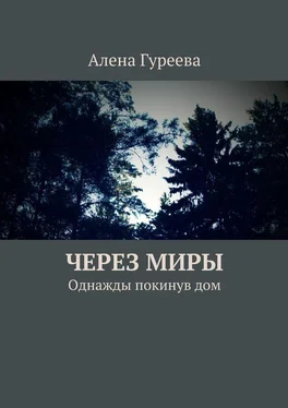 Алена Гуреева Через миры. Однажды покинув дом обложка книги