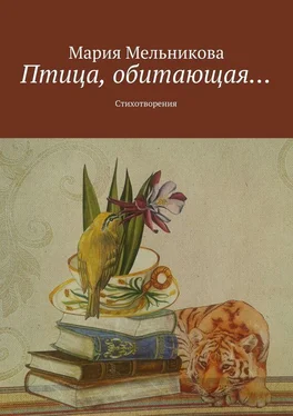 Мария Мельникова Птица, обитающая… Стихотворения обложка книги